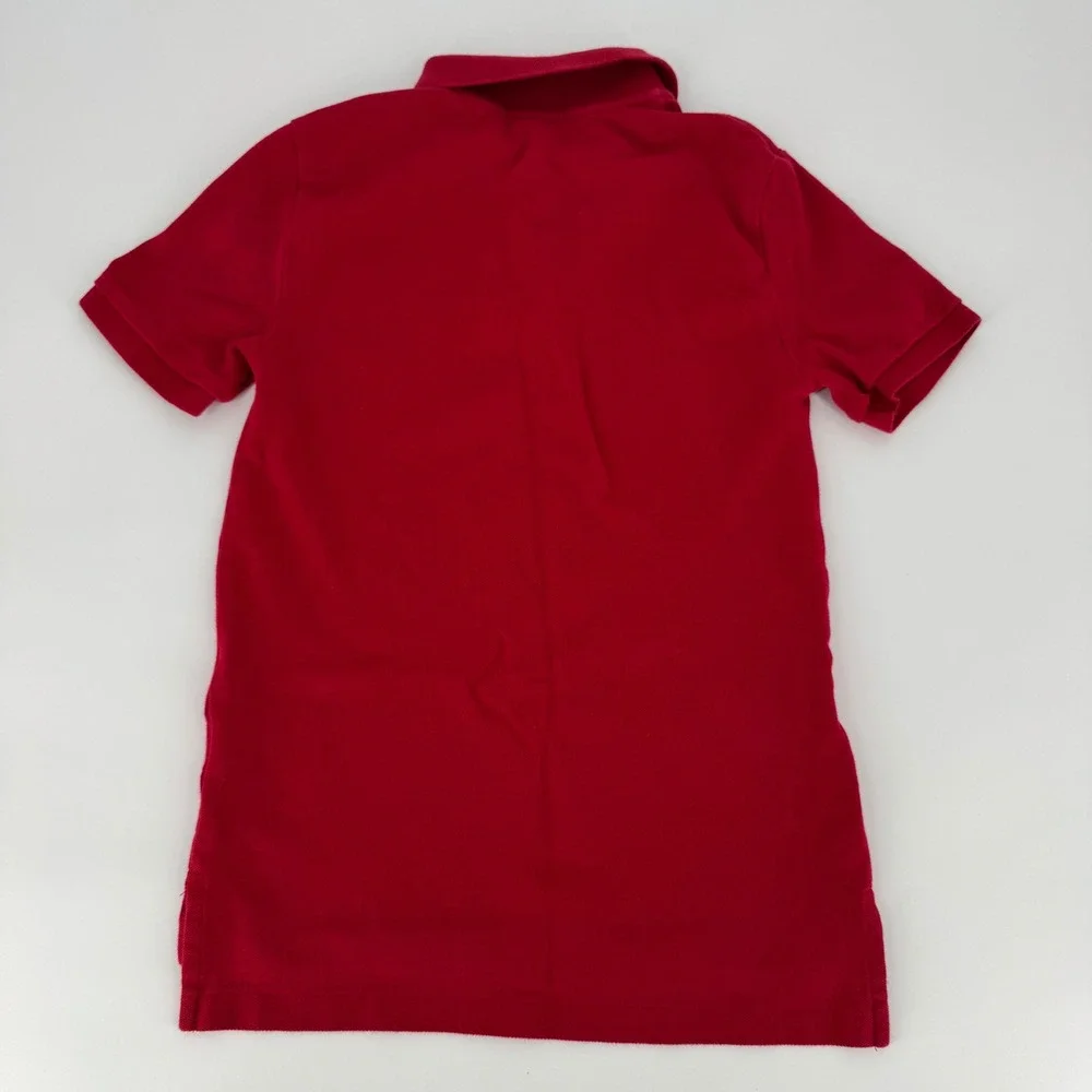 Polo Ralph Lauren Red Polo‎ Shirt Boys Size S 8 Short Sleeve